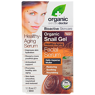 Organic Snail Gel Facial Serum for Healthy Again - Bioactive Skincare (1.1 Fluid Ounces)