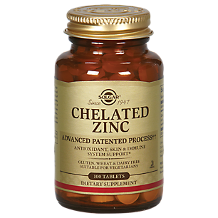 Chelated Zinc (100 Tablets)