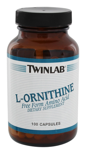 Twinlab - L-Ornithine 500 mg. - 100 Capsules