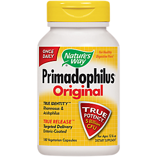 Primadophilus Original Refrigerated Probiotic - 5 Billion CFUs (180 Vegetarian Capsules)