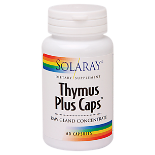Thymus + Caps Raw Gland Concentrate - 260 MG (60 Capsules)