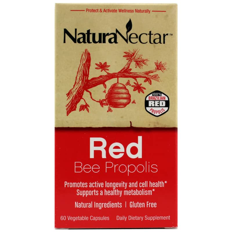 Naturanectar Red Bee Propolis 60 Veg Capsules
