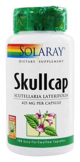 Solaray - Skullcap 425 mg. - 100 Capsules