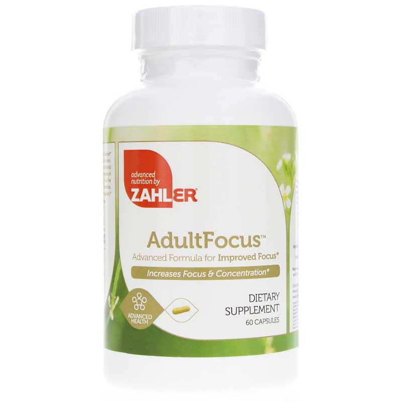 Zahler AdultFocus 60 Capsules