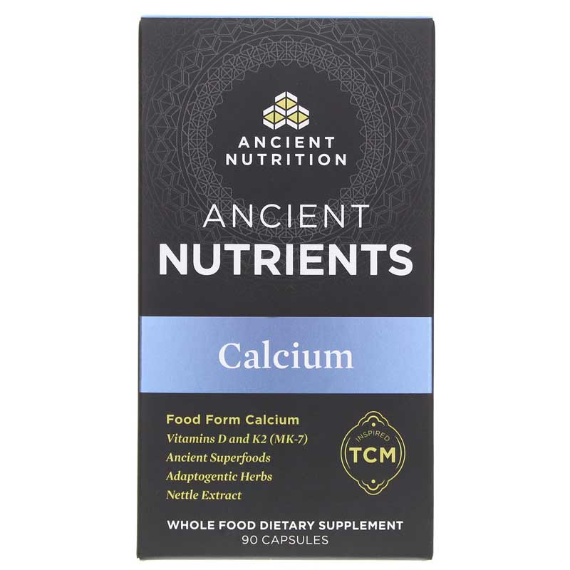 Ancient Nutrition Ancient Nutrients Calcium 90 Capsules