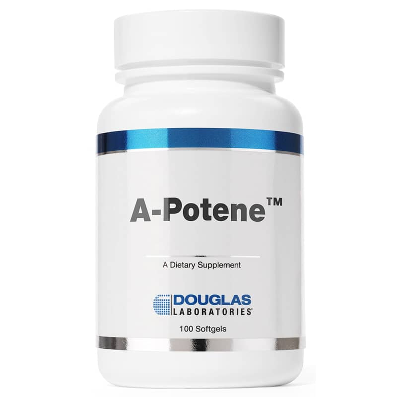 Douglas Laboratories A-Potene 25,000 IU 100 Softgels