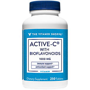 Active-C with Bioflavonoids - Vitamin C for Immune Support - 1,000 MG (250 Tablets)