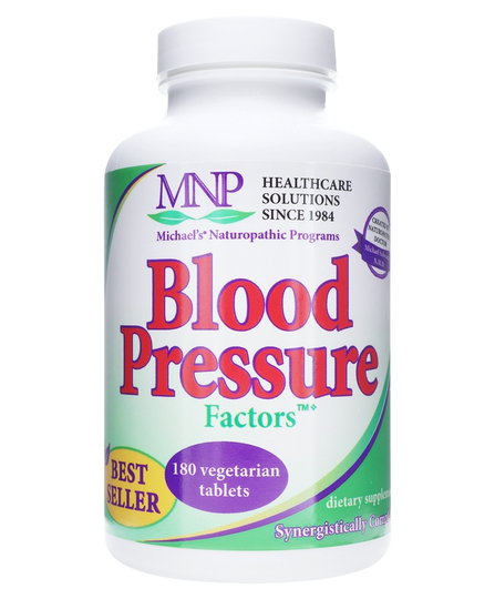 Michael's Naturopathic Programs - Blood Pressure Factors - 180 Vegetarian Tablets
