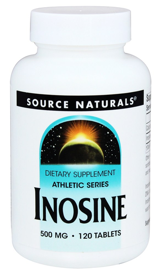 Source Naturals - Inosine 500 mg. - 120 Tablets