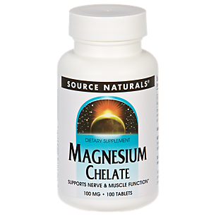 Magnesium Chelate - 100 MG (100 Tablets)