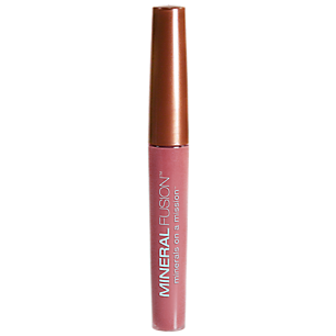 Lip Gloss - Sunflower & Vitamin E for Hydration - Glossy Finish - Lovely (0.13 Fluid Ounces)