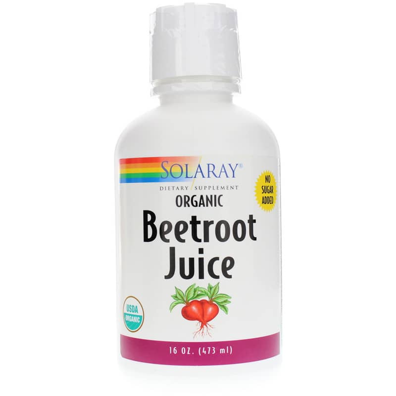 Solaray Organic Beetroot Juice 16 Oz
