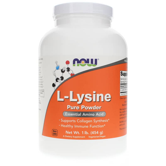 NOW Foods L-Lysine Pure Powder 1 Lbs