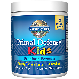 Primal Defense Kids Probiotic Powder Formula - Banana (60 Servings)