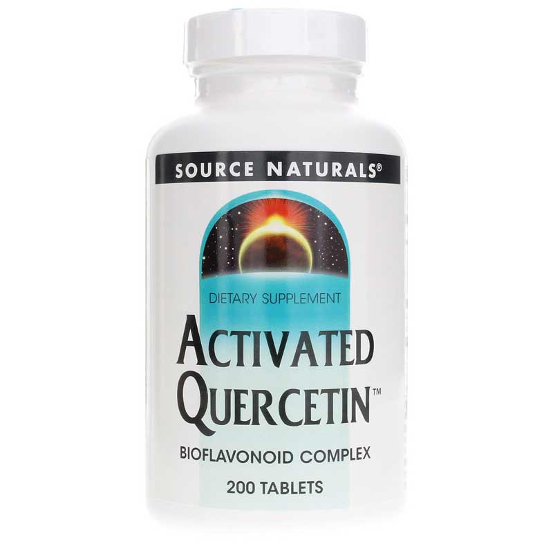 Source Naturals Activated Quercetin Bioflavonoid Complex Tablets 200 Tablets