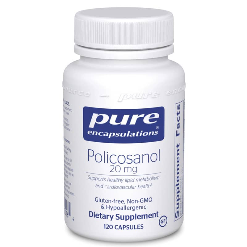 Pure Encapsulations Policosanol 20 Mg 120 Capsules