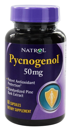Natrol - Pycnogenol 50 mg. - 60 Capsules