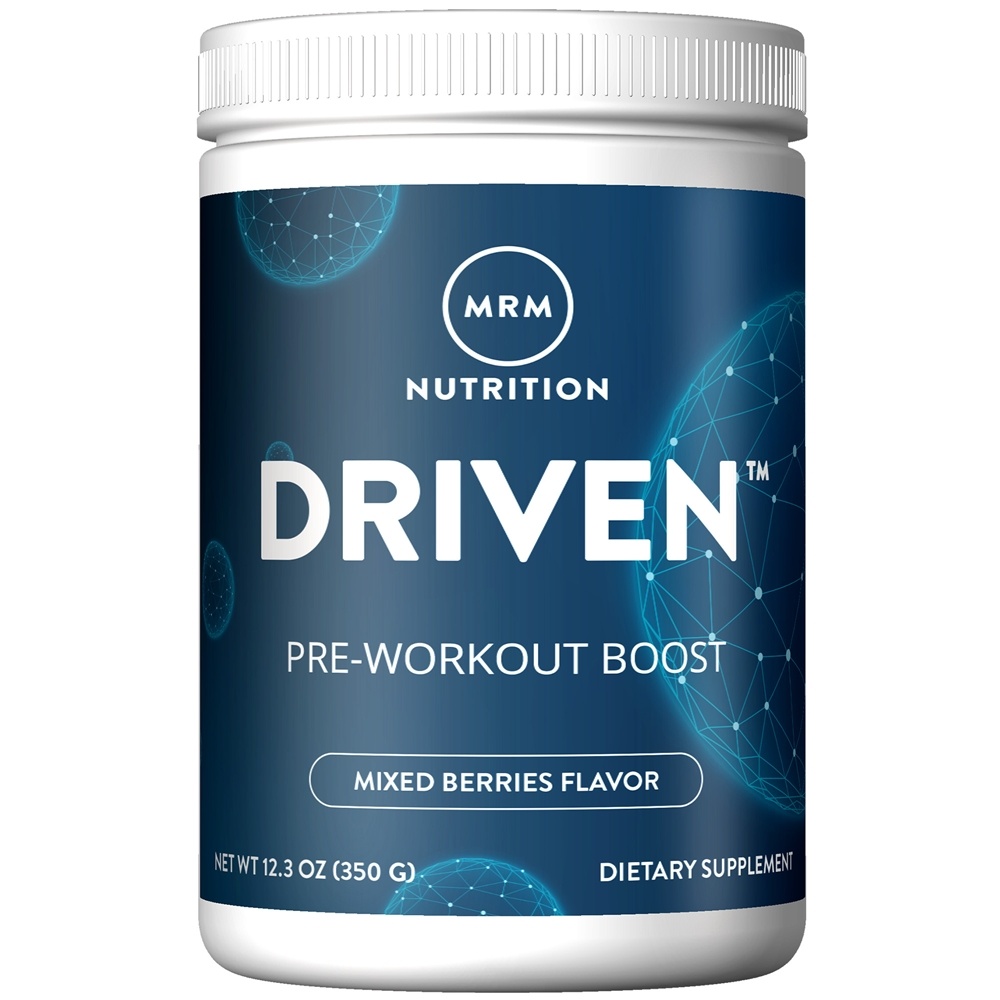 MRM Nutrition - Driven Pre-Workout Boost Powder Mixed Berries - 12.3 oz.