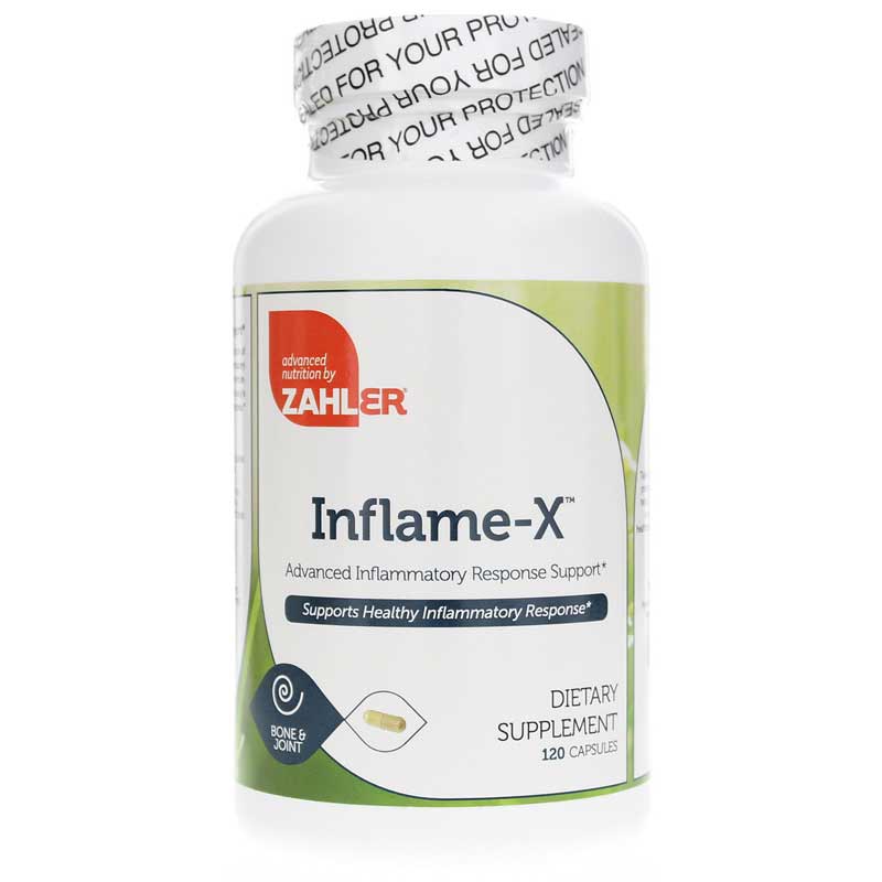 Zahler Inflame-X Inflammatory Support 120 Capsules