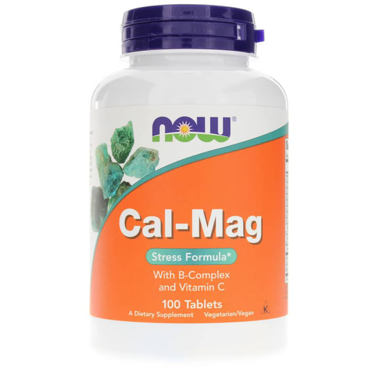 NOW Foods Cal-Mag Stress Formula 100 Tablets
