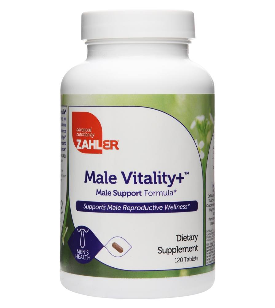 Zahler - Male Vitality Male Support Formula - 120 Tablets