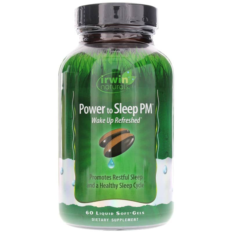Irwin Naturals Power to Sleep PM 60 Liquid Softgels