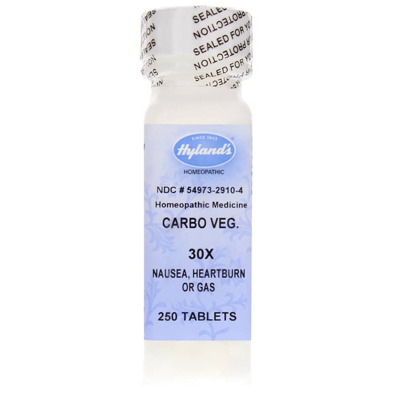 Hylands Carbo Veg 30X 250 Tablets