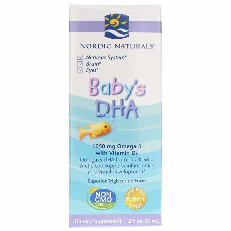 Nordic Naturals Baby's DHA with Vitamin D3 2 Oz