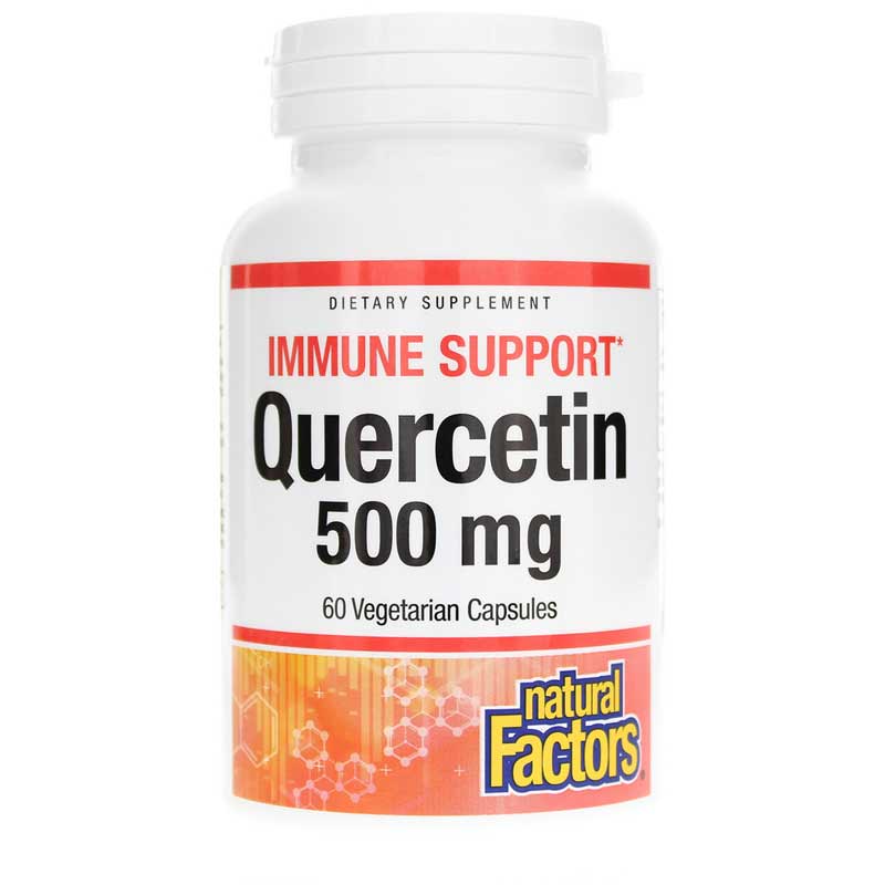Natural Factors Quercetin 500 Mg 60 Veg Capsules