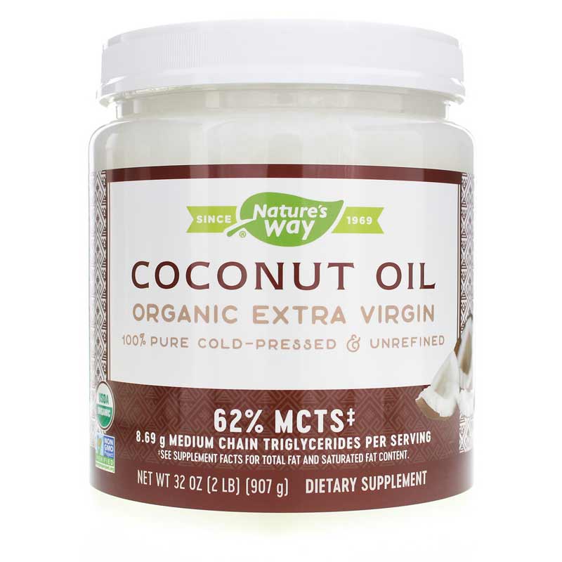 Natures Way Coconut Oil Organic Extra Virgin 32 Oz