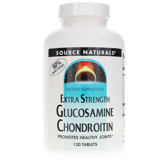 Source Naturals Glucosamine Chondroitin, Extra Strength Formula 120 Tablets
