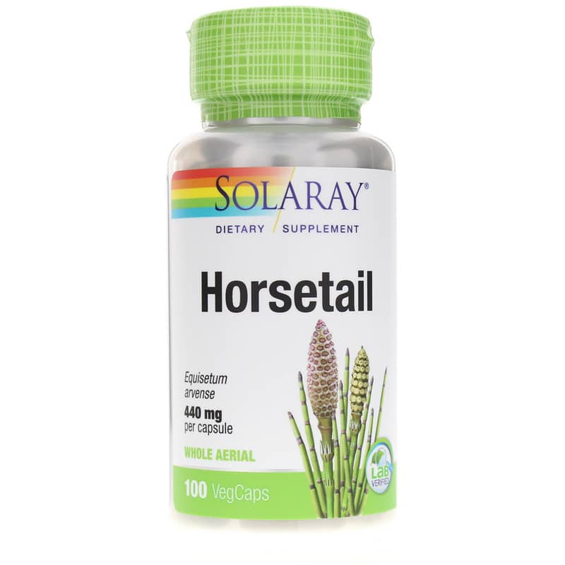 Solaray Horsetail 440 Mg 100 Veg Capsules