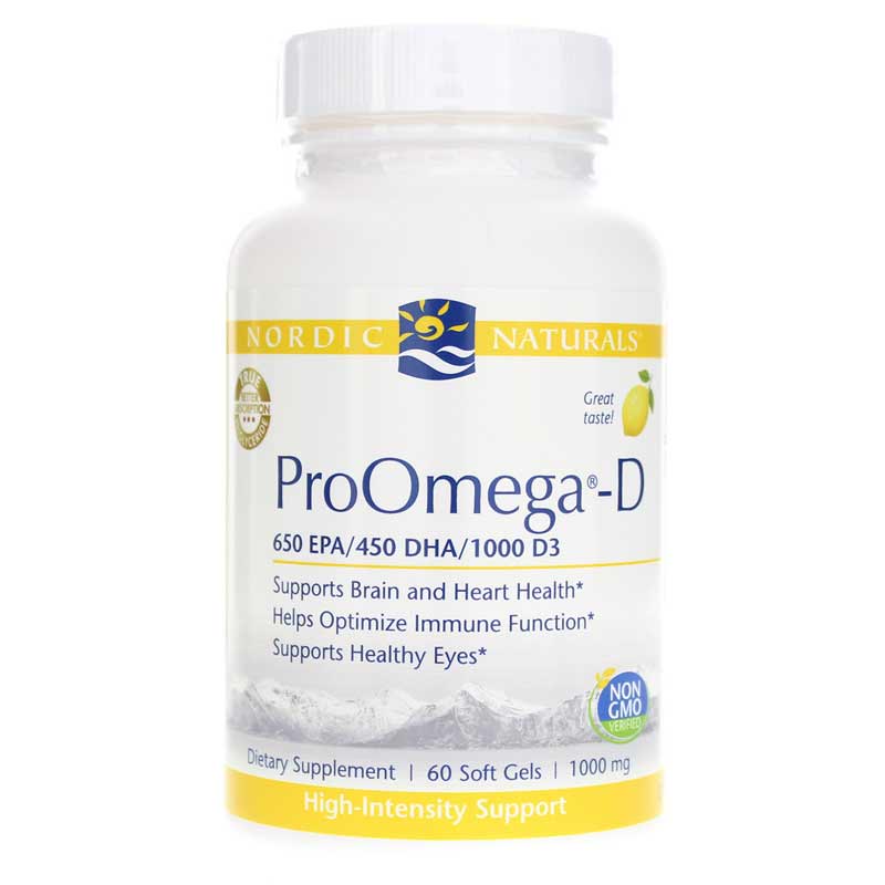 Nordic Naturals ProOmega-D 60 Softgels