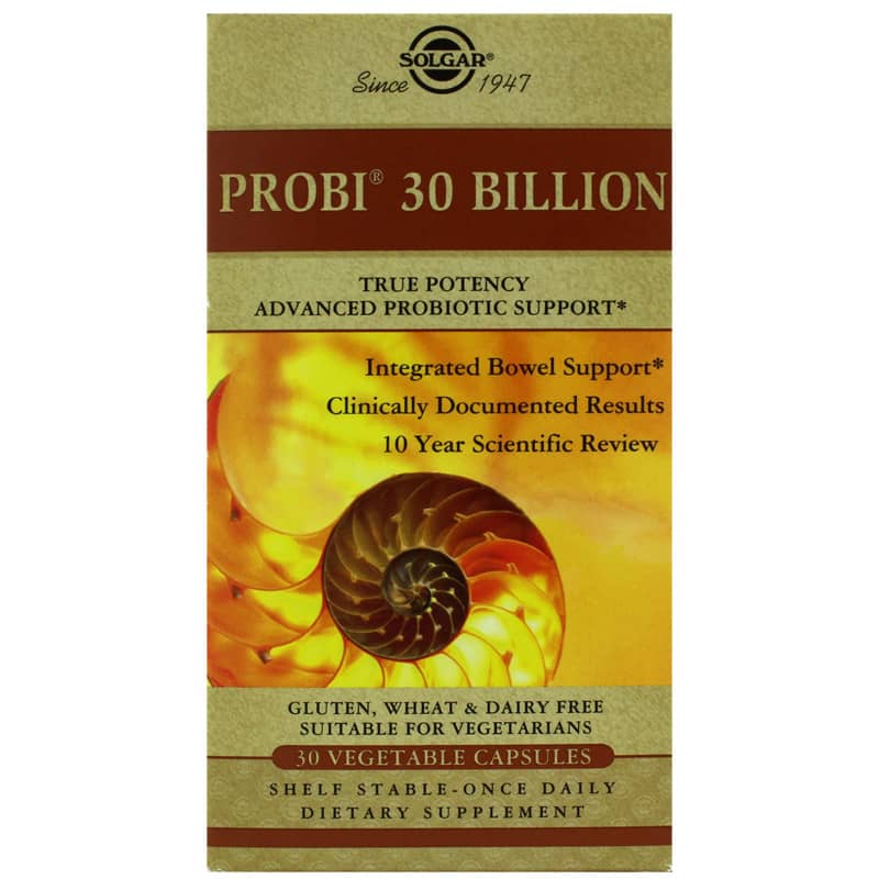 Solgar Probi 30 Billion Probiotic 30 Veg Capsules