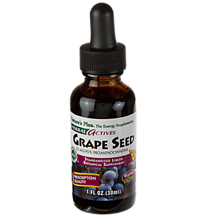 Grape Seed - Standardized Liquid Botanical - 25 MG / 95% Proanthocyanidins (1 Fluid Ounces)