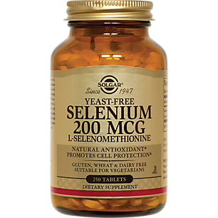 Selenium - Yeast Free - 200 MCG (250 Tablets)
