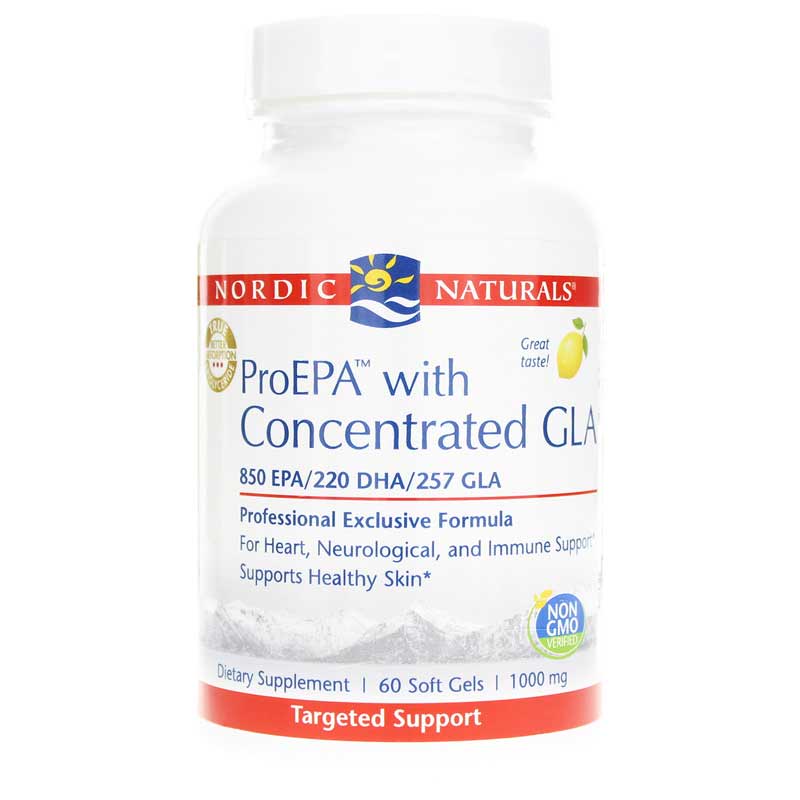 Nordic Naturals ProEPA with Concentrated GLA 60 Softgels