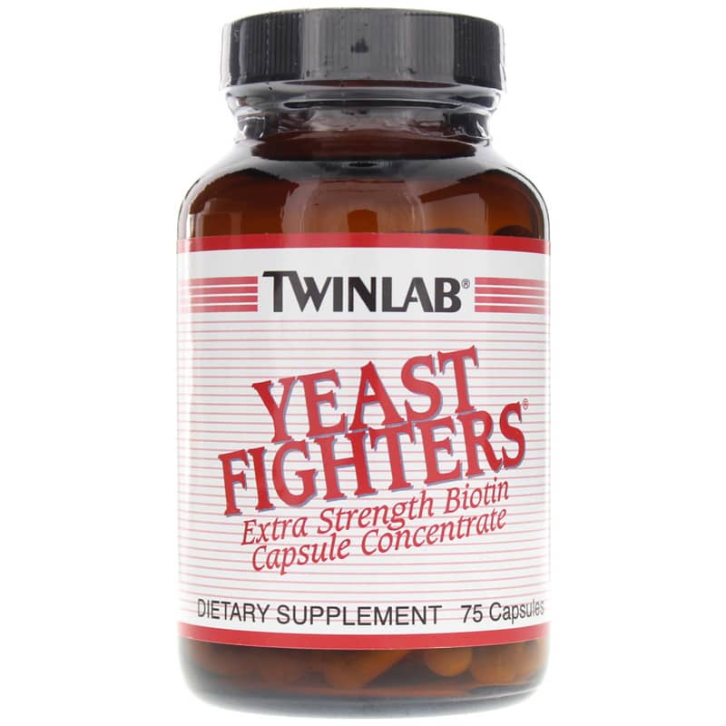 Twinlab Yeast Fighters 75 Capsules
