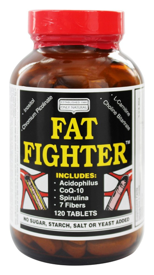 Only Natural - Fat Fighter - 120 Tablets