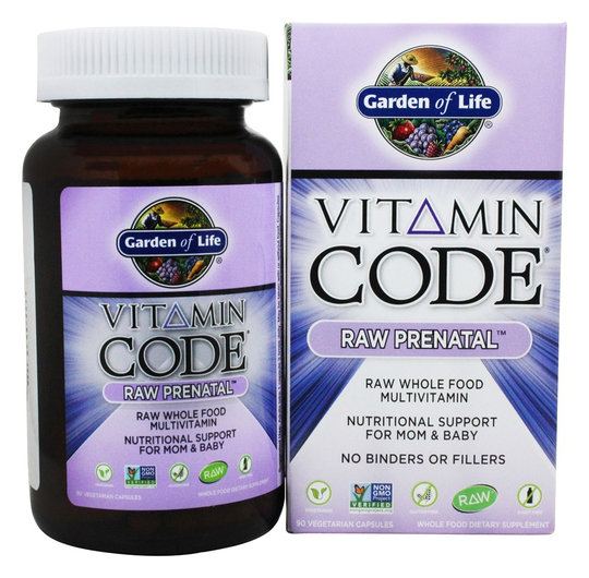 Garden of Life - Vitamin Code RAW Prenatal Multi - 90 Vegetarian Capsules