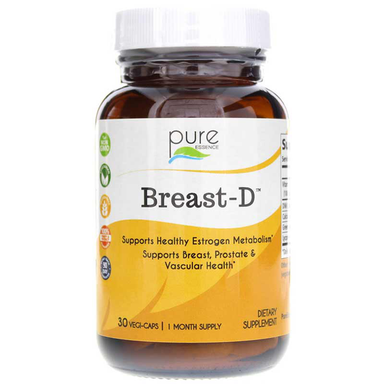 Pure Essence Labs Breast-D 30 Veg Capsules