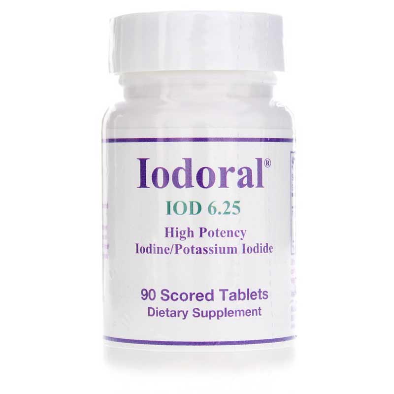 Optimox Iodoral 6.25 Mg Iodine/Potassium Iodide 90 Tablets