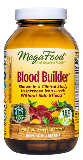 MegaFood - Blood Builder - 180 Tablets
