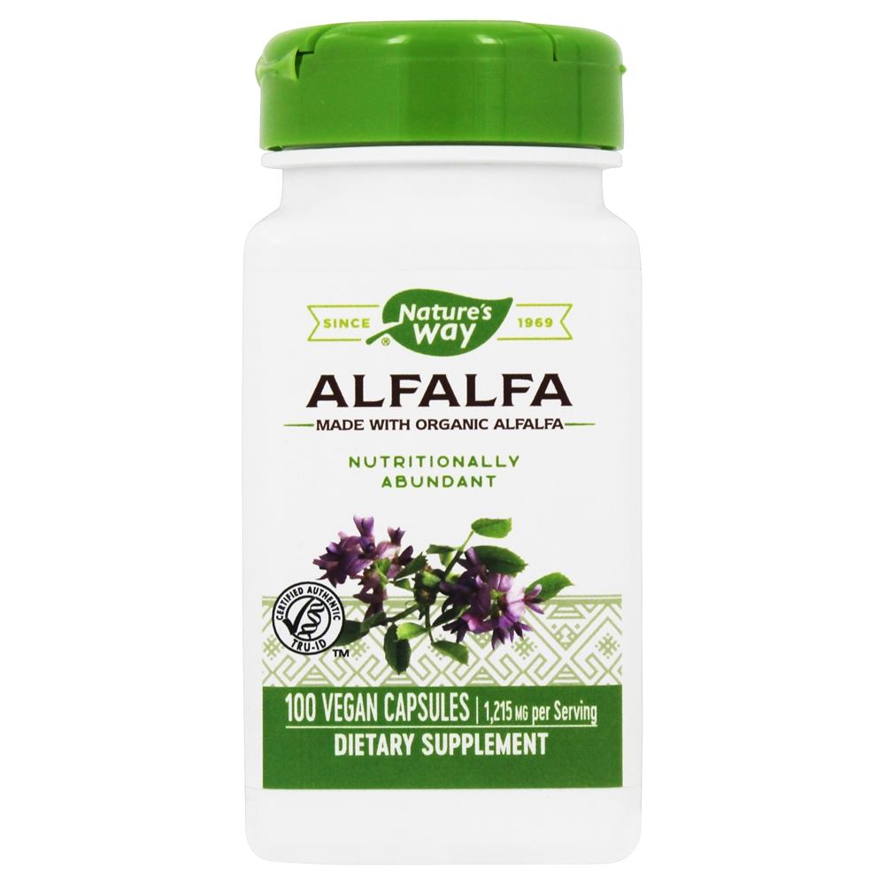 Nature's Way - Alfalfa Young Harvest 1215 mg. - 100 Vegan Capsules