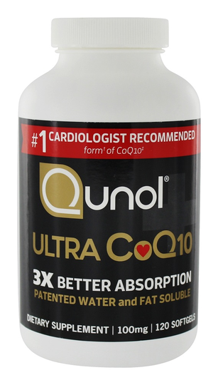 Qunol - Ultra CoQ10 100 mg. - 120 Softgels