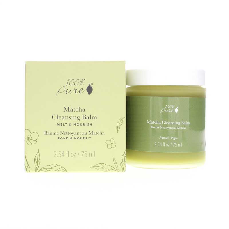 100% Pure Matcha Cleansing Balm 2.54 Oz