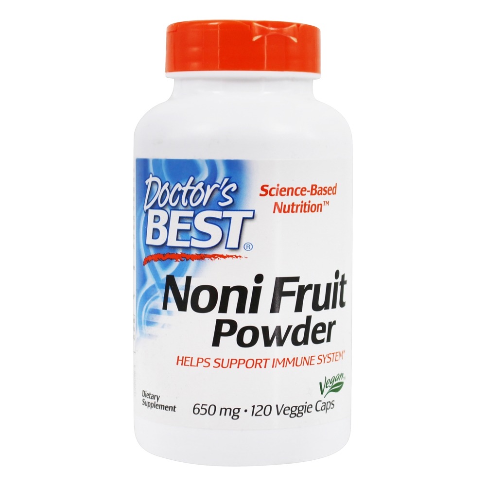 Doctor's Best - Noni Fruit Powder 650 mg. - 120 Vegetable Capsule(s)
