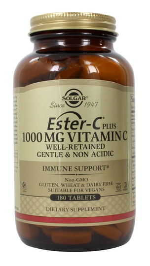 Solgar - Ester-C Plus Vitamin C 1000 mg. - 180 Tablets
