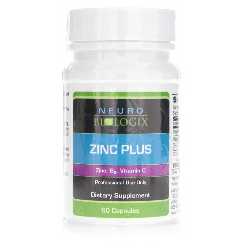 Neurobiologix Zinc Plus 60 Capsules
