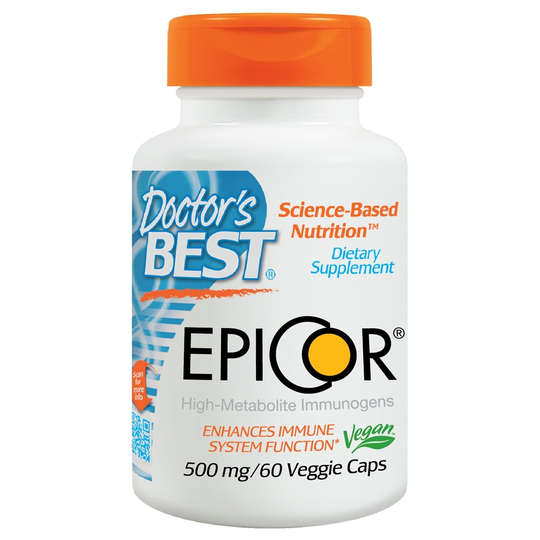 Doctor's Best - EpiCor 500 mg. - 60 Vegetarian Capsules